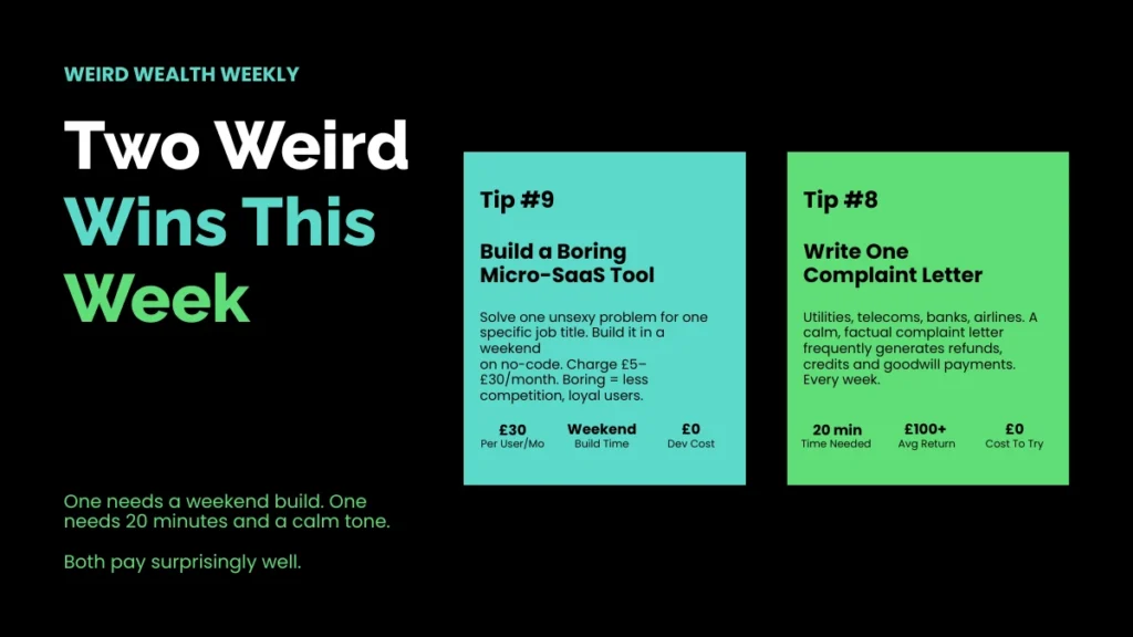 Two Weird Wins This Week