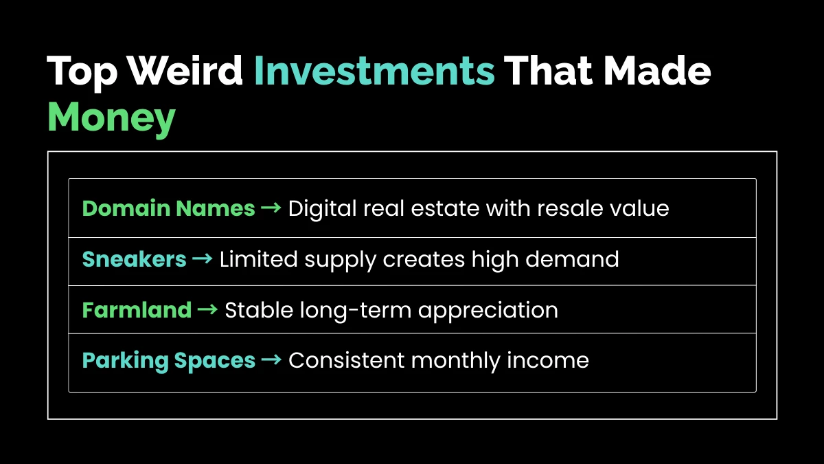 Top Weird Investments That Made Money