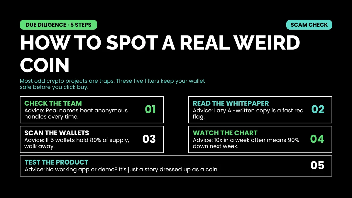 weirdwealth.io | Weird Wealth Crypto: Our Top Picks for Weird Crypto Income in 2026 HOW TO SPOT A REAL WEIRD COIN