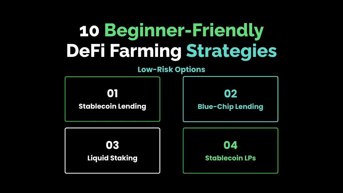 weirdwealth.io | 10 DeFi Yield Farming Strategies for Beginners 10 Beginner-Friendly DeFi Farming Strategies