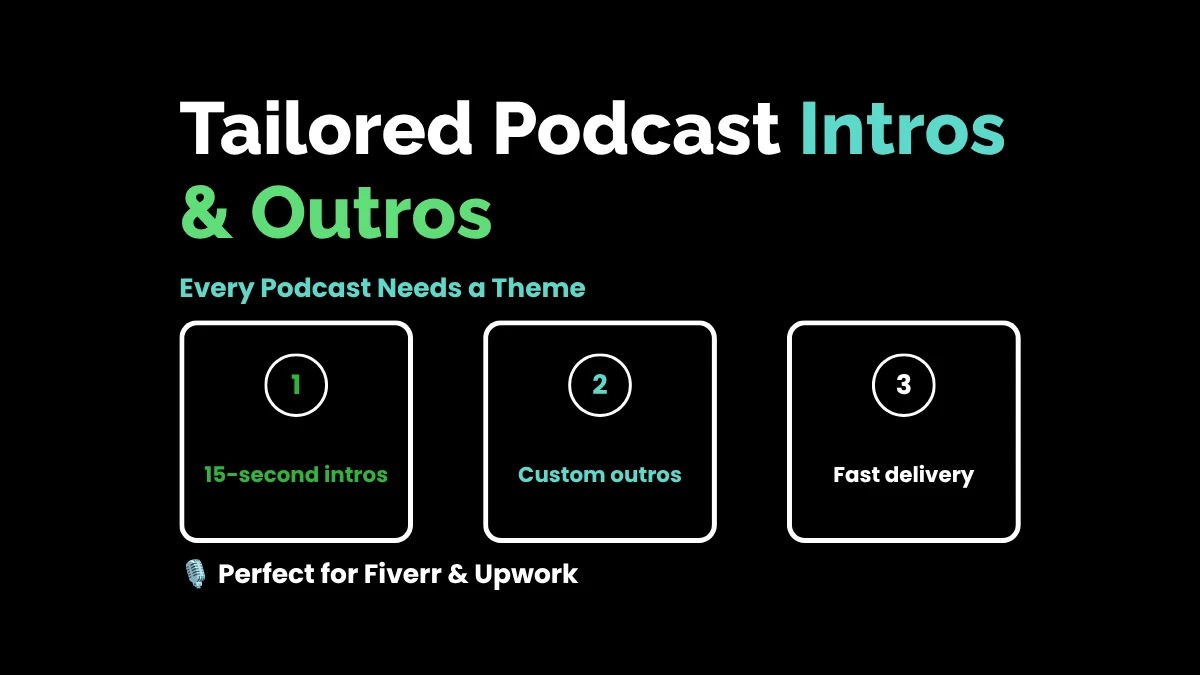 weirdwealth.io | 12 Weird Ways to Monetize AI-Generated Music and Audio 2. Tailored Podcast Intros & Outros