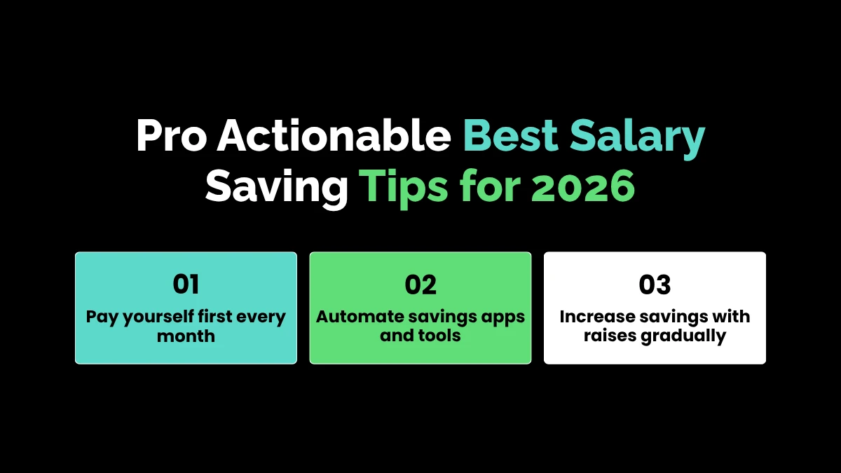 Pro Actionable Best Salary Saving Tips for 2026
