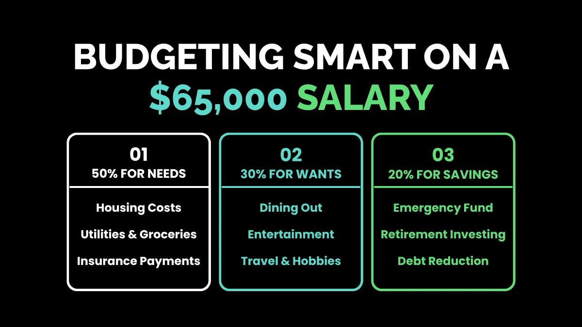 weirdwealth.io | $65,000 a Year Is How Much an Hour? Full Salary Breakdown Budgeting Smart on a $65,000 Salary