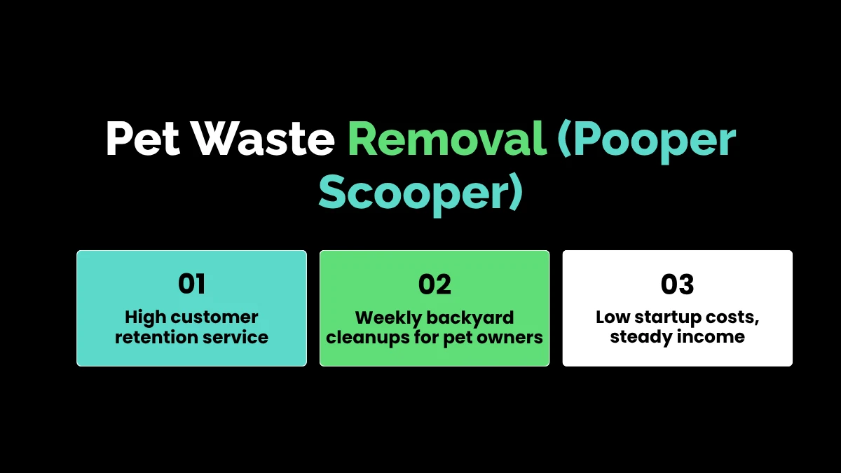 10. Pet Waste Removal (Pooper Scooper)