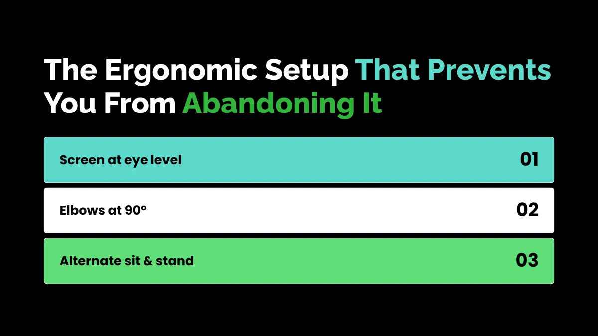 weirdwealth.io | What Is a Riser Desk? A Productivity Investment With Real ROI The Ergonomic Setup That Prevents You From Abandoning It