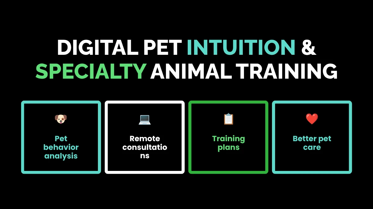 weirdwealth.io | 8 Strange Services People Actually Pay For on Fiverr 8. Digital Pet Intuition and Specialty Animal Training