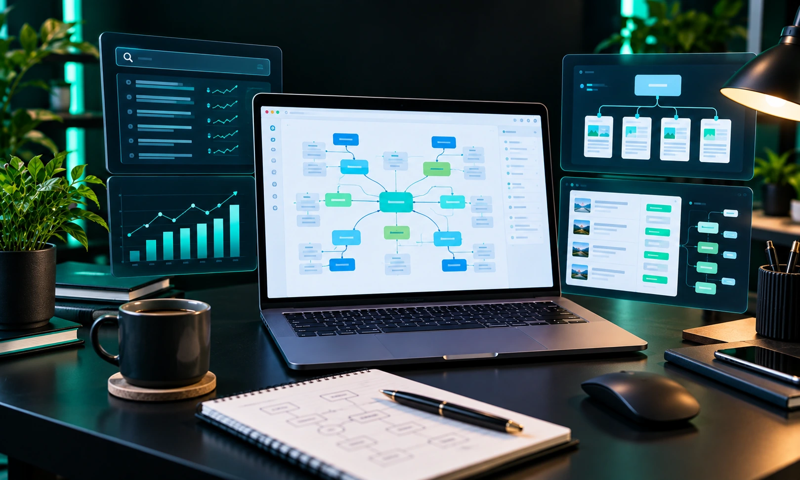 weirdwealth.io | 12 AI Content Creation Side Hustles for Non-Writers Programmatic SEO Content Clustering
