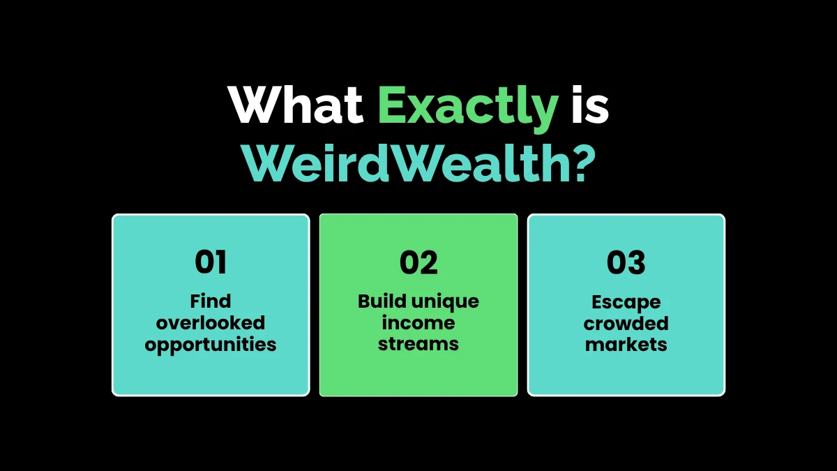weirdwealth.io | WeirdWealth: Your Ultimate Guide to Unconventional Ways to Build Wealth Online What Exactly is WeirdWealth?