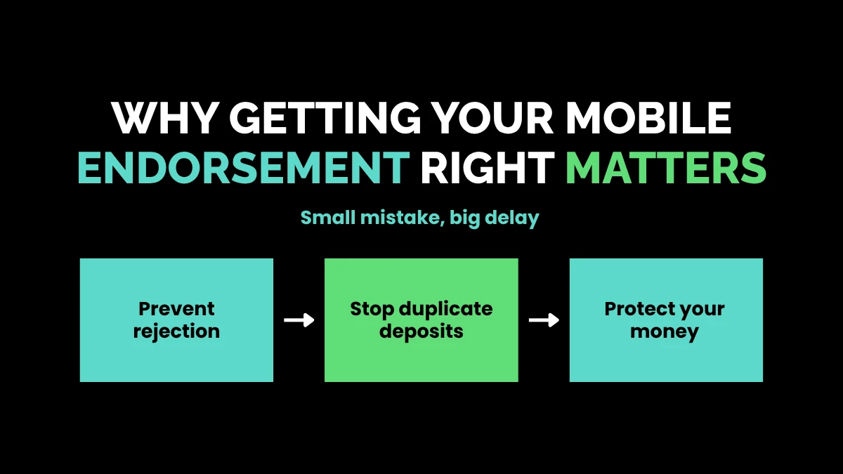 weirdwealth.io | How to Endorse a Check for Mobile Deposit Why Getting Your Mobile Endorsement Right Matters