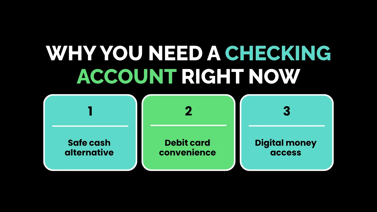 weirdwealth.io | What Is the Benefit of a Checking Account? Why You Need a Checking Account Right Now