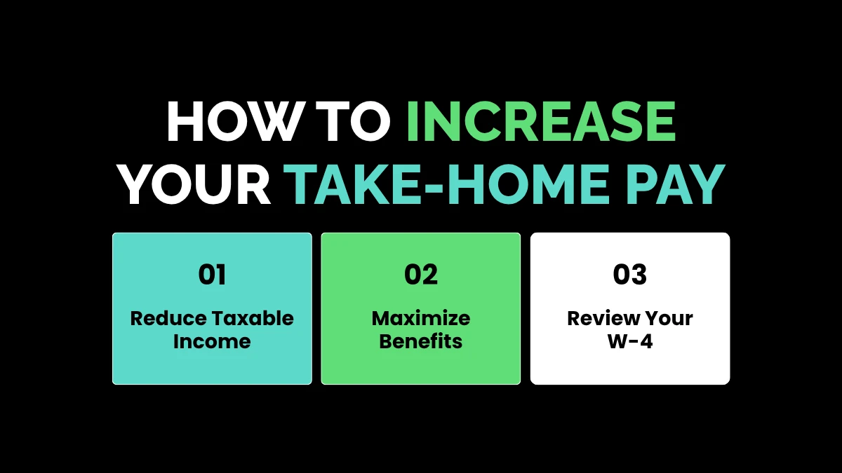 How to Increase Your Take-Home Pay