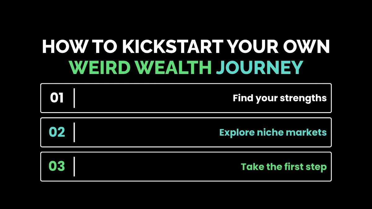 weirdwealth.io | WeirdWealth Success Stories: Real People Building Wealth Through Unconventional Income Streams How to Kickstart Your Own Weird Wealth Journey