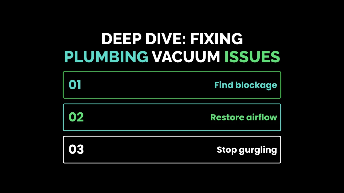 weirdwealth.io | What Is House Suction? (Explained for Homeowners) Deep Dive: Fixing Plumbing Vacuum Issues