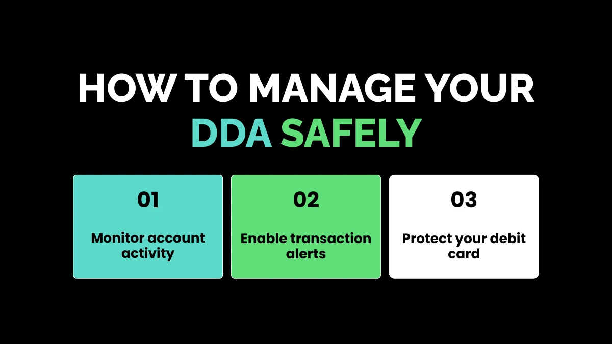 weirdwealth.io | What Is a DDA Deposit? (Bank Account Explained) How to Manage Your DDA Safely