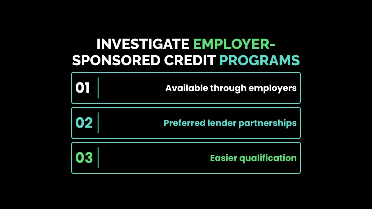 weirdwealth.io | Can You Finance a Car With No Credit: 15+ Options for First-Time Buyers 11. Investigate Employer-Sponsored Credit Programs