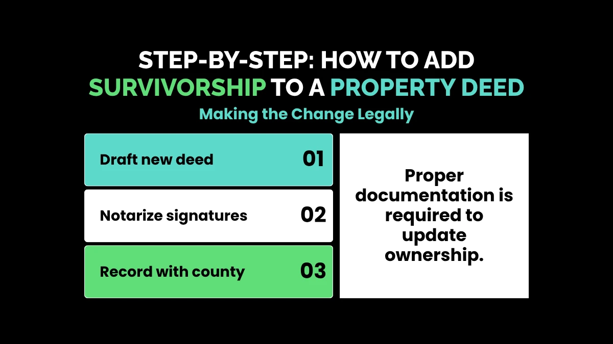 weirdwealth.io | Joint Tenants with Rights of Survivorship: Complete Guide Step-by-Step: How to Add Survivorship to a Property Deed