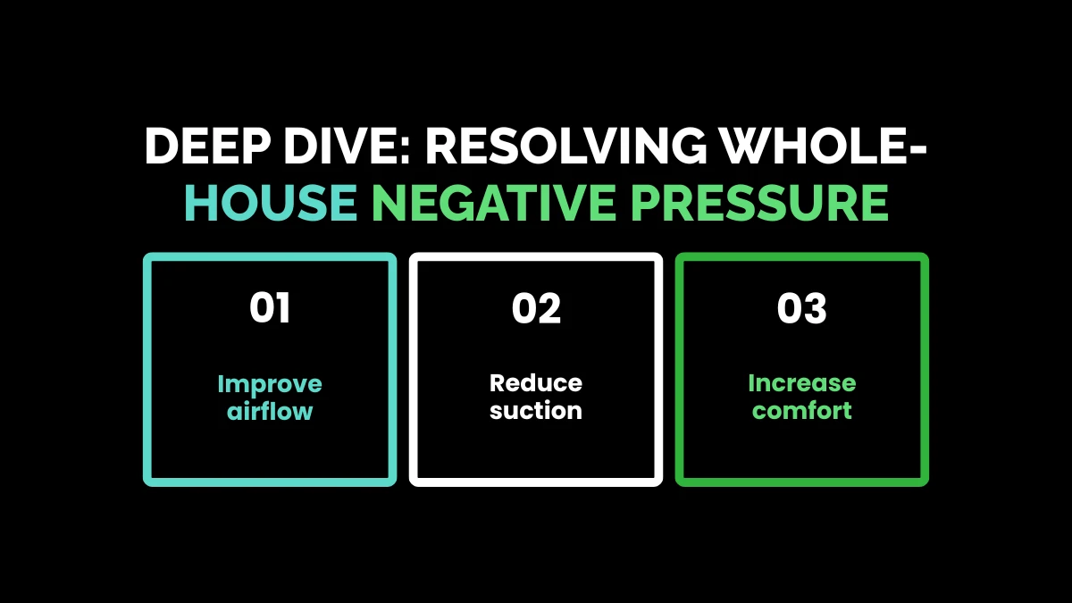 weirdwealth.io | What Is House Suction? (Explained for Homeowners) Deep Dive: Resolving Whole-House Negative Pressure