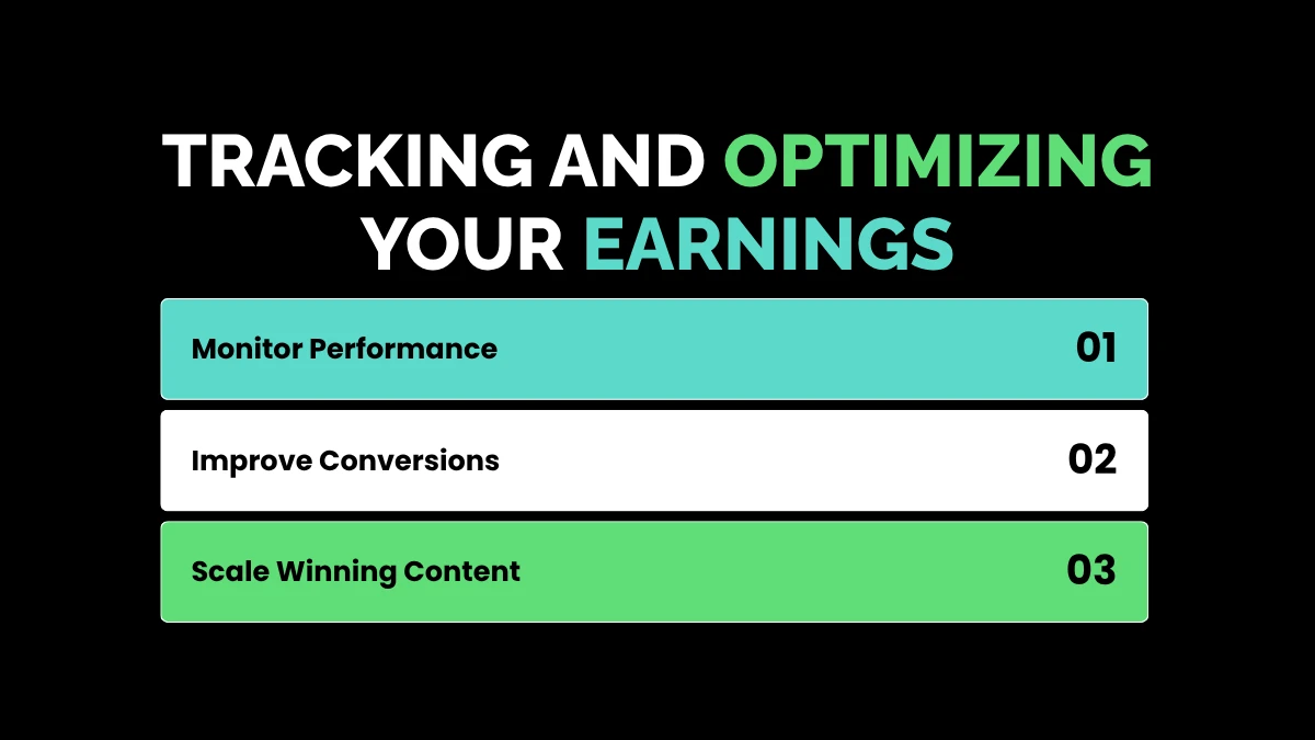 Tracking and Optimizing Your Earnings
