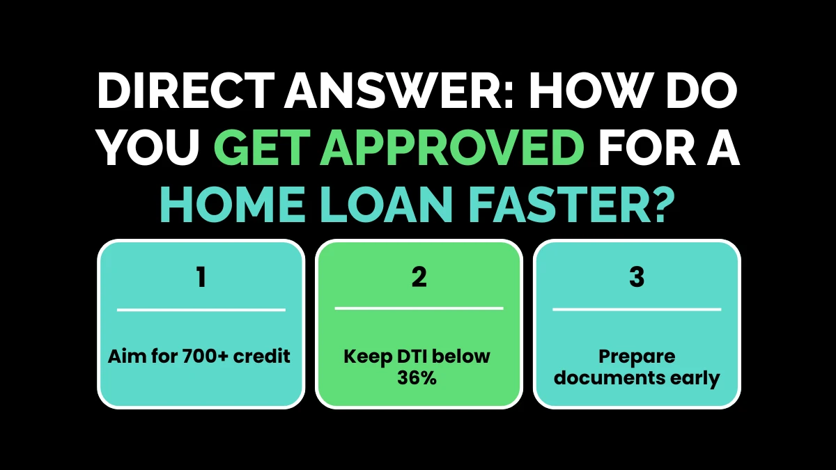 weirdwealth.io | 15 Home Loan Tips to Get Approved Faster Direct Answer: How Do You Get Approved for a Home Loan Faster?