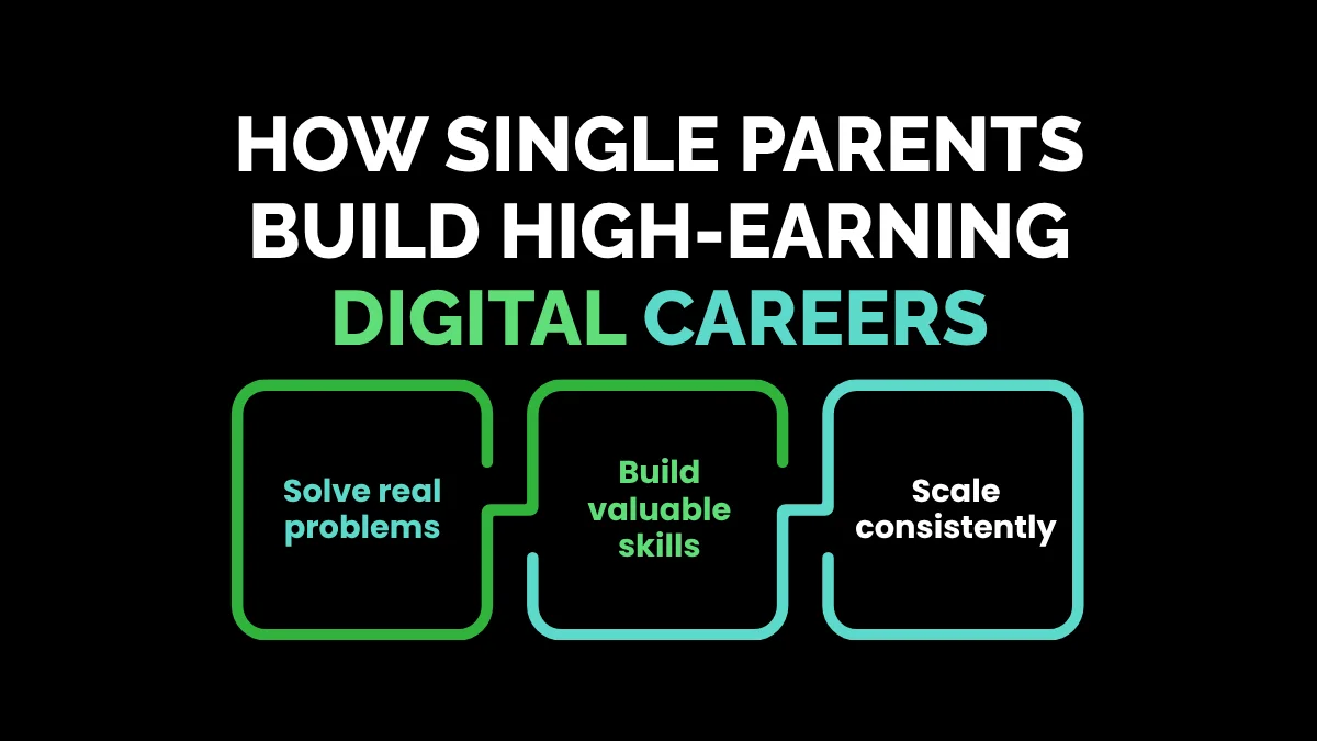 How Single Parents Build High-Earning Digital Careers