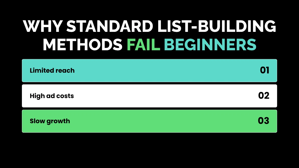 weirdwealth.io | 12 Unconventional Ways First 1000 Email Subscribers Are Built Why Standard List-Building Methods Fail Beginners