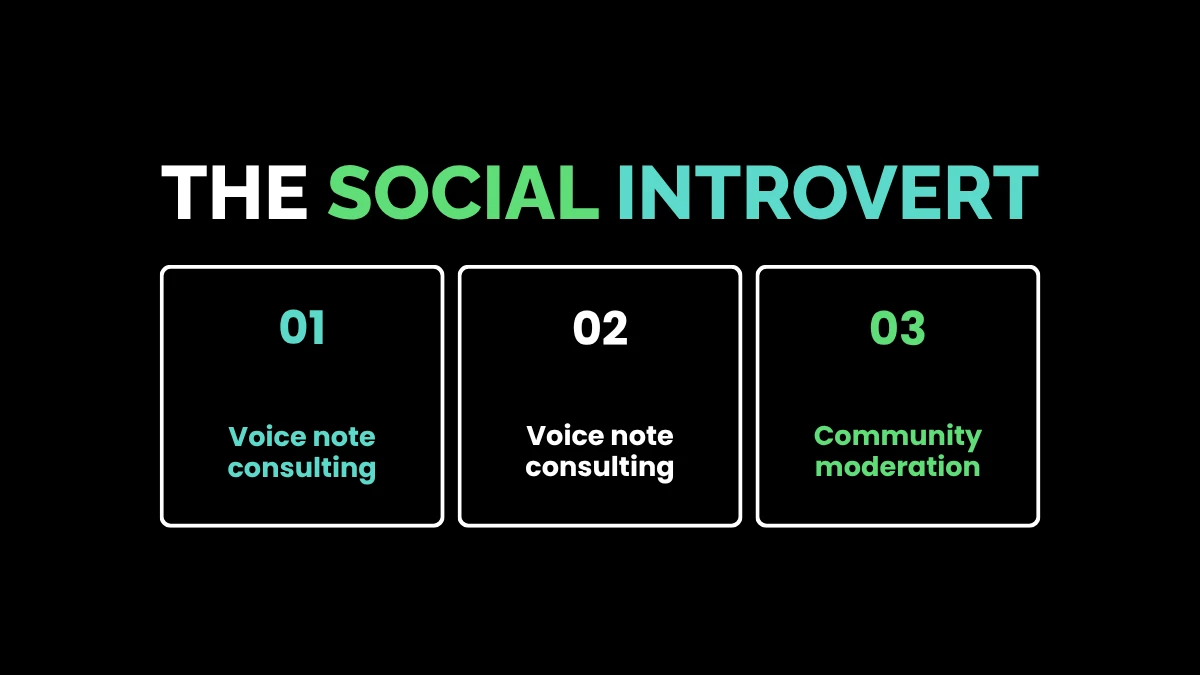 weirdwealth.io | 10 Weirdly Specific Online Income Ideas Based on Your Personality Type The Social Introvert