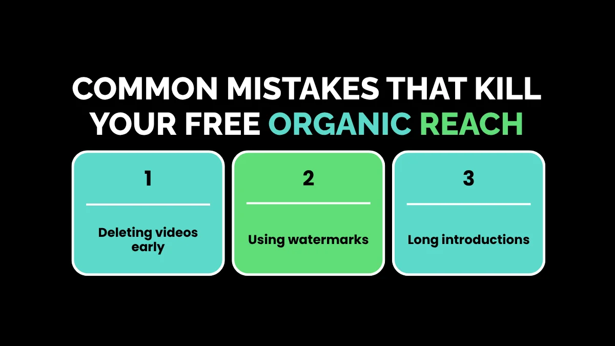 weirdwealth.io | 8 TikTok Growth Hacks for Businesses With No Budget Common Mistakes That Kill Your Free Organic Reach