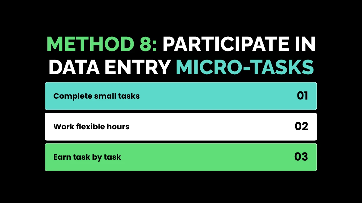 weirdwealth.io | 10 Stupid Simple Ways Earn First 100 Online Method 8: Participate in Data Entry Micro-Tasks
