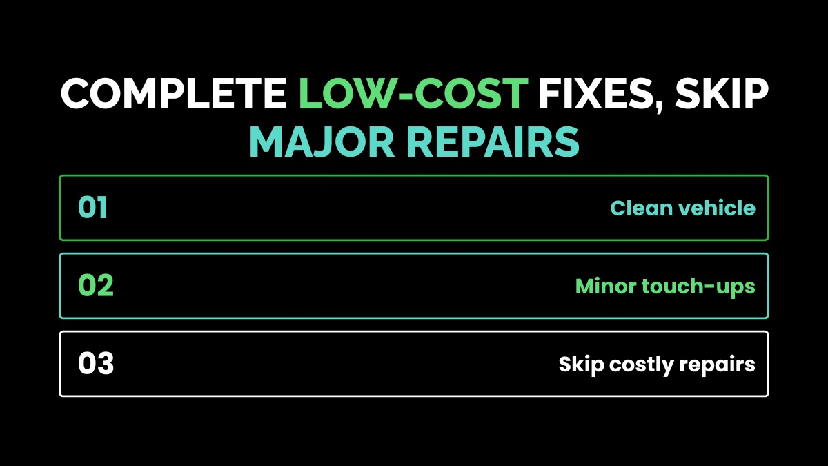 weirdwealth.io | Can You Trade In a Financed Car: 15+ Essential Things You Must Know 12. Complete Low-Cost Fixes, Skip Major Repairs