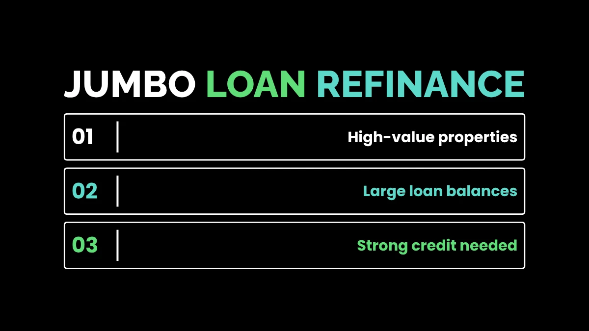 weirdwealth.io | 15 Best Refinance Options for Homeowners 9. Jumbo Loan Refinance