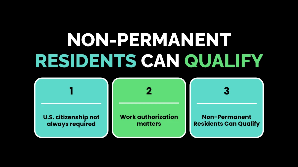 weirdwealth.io | 20 FHA Loan Facts Every Buyer Should Know 20. Non-Permanent Residents Can Qualify