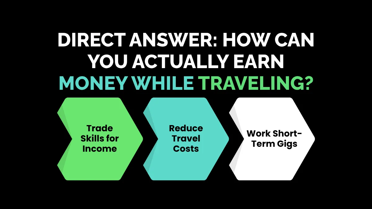 weirdwealth.io | 8 Odd Ways to Get Paid to Travel the World Direct Answer: How Can You Actually Earn Money While Traveling?