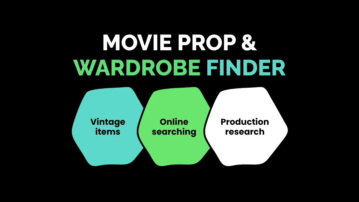 weirdwealth.io | 8 Odd Online Research Jobs Paying $30+ Per Hour 2. Movie Prop & Wardrobe Finder