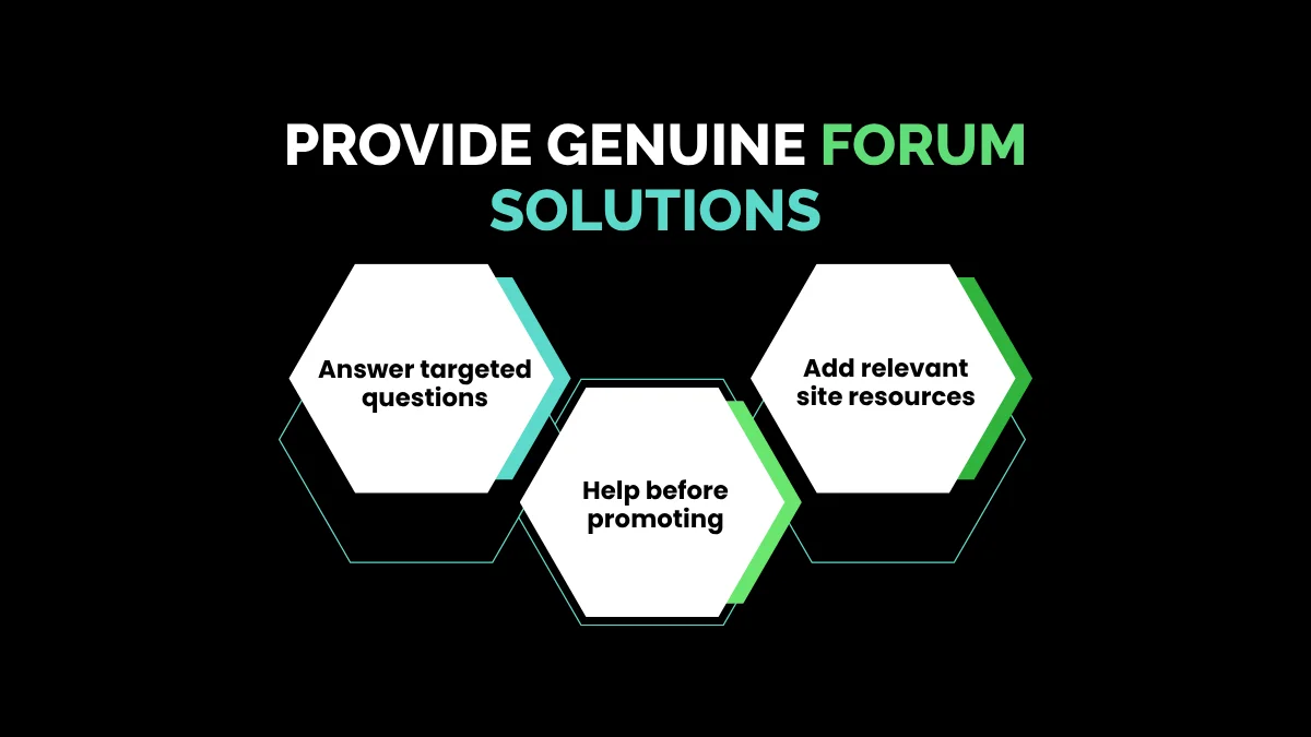 weirdwealth.io | 15 Unusual Ways to Drive Traffic to a New Website 4. Provide Genuine Forum Solutions