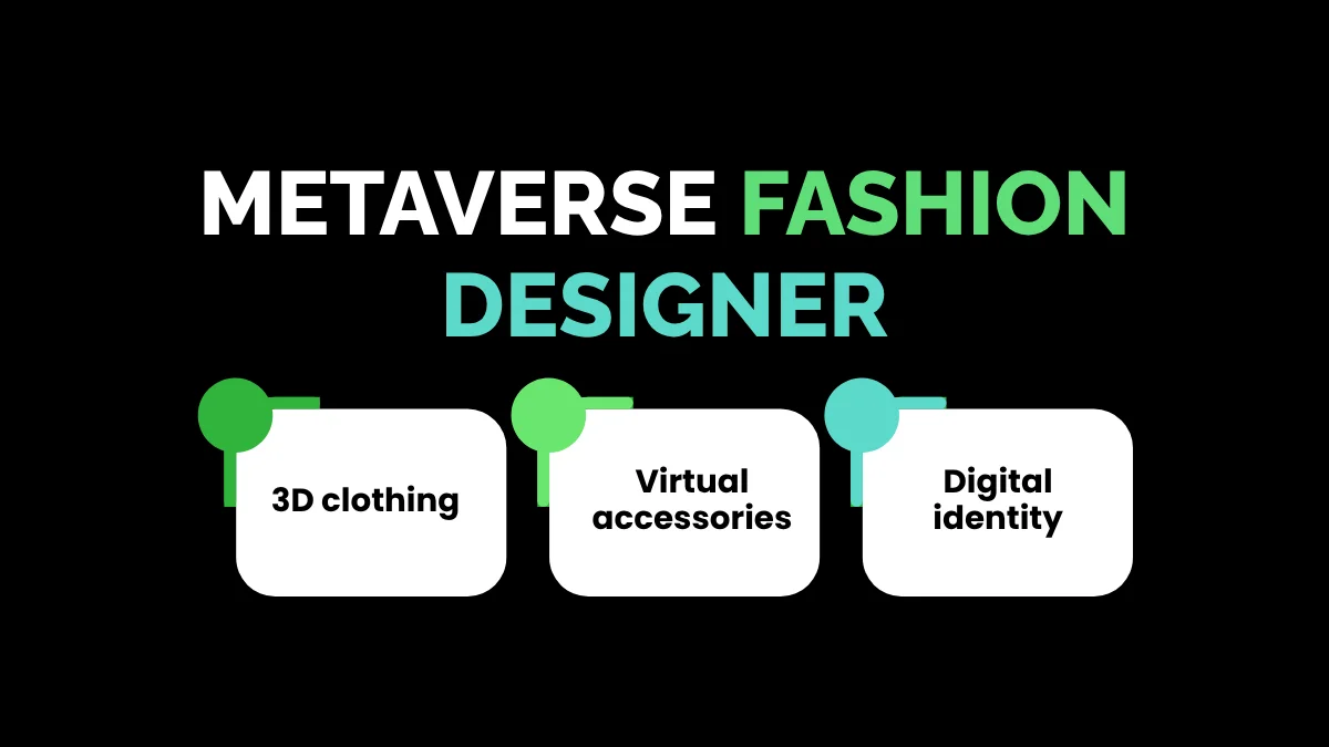 weirdwealth.io | 10 Weird Remote Roles in the Gaming Industry Hiring Right Now 4. Metaverse Fashion Designer