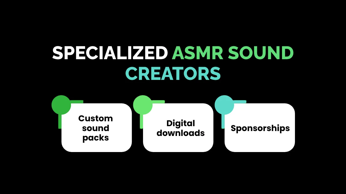 weirdwealth.io | 10 People Who Quit Jobs for Odd Online Hustles 5. Specialized ASMR Sound Creators