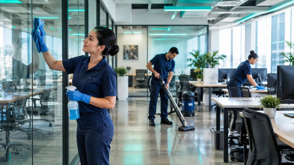 weirdwealth.io | 20 Boring Businesses That Look Uncool Until You See the Money 1. Commercial Cleaning