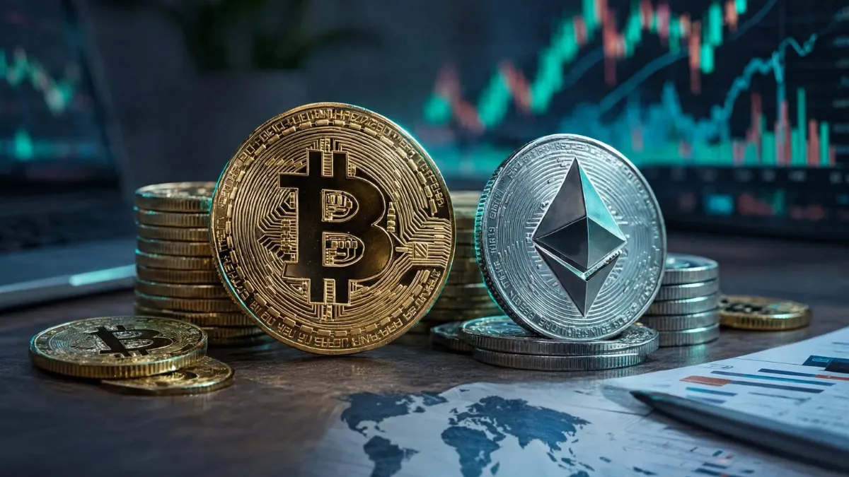 weirdwealth.io | Crypto ETFs: How They Work, What They Cost, and What Investors Should Know Spot Bitcoin ETF vs. Ethereum ETF investment comparison.