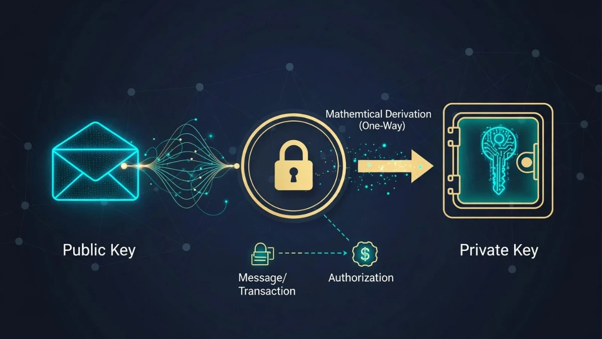 What a Bitcoin wallet actually does