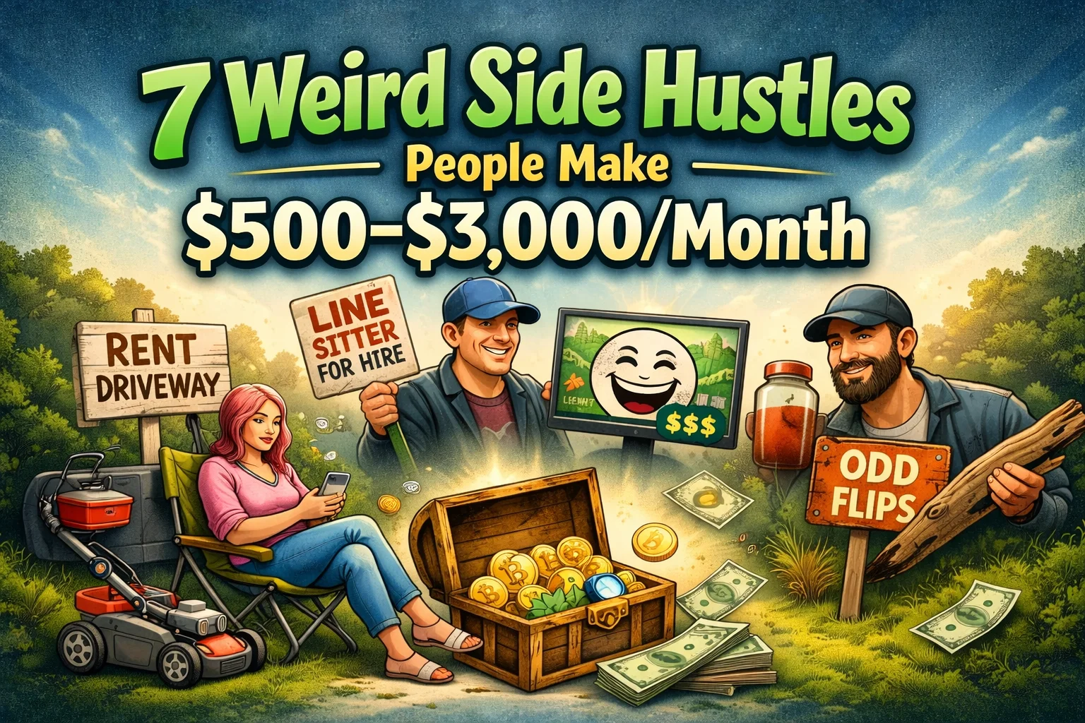 weird wealth ideas