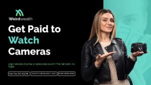 get paid to watch cameras