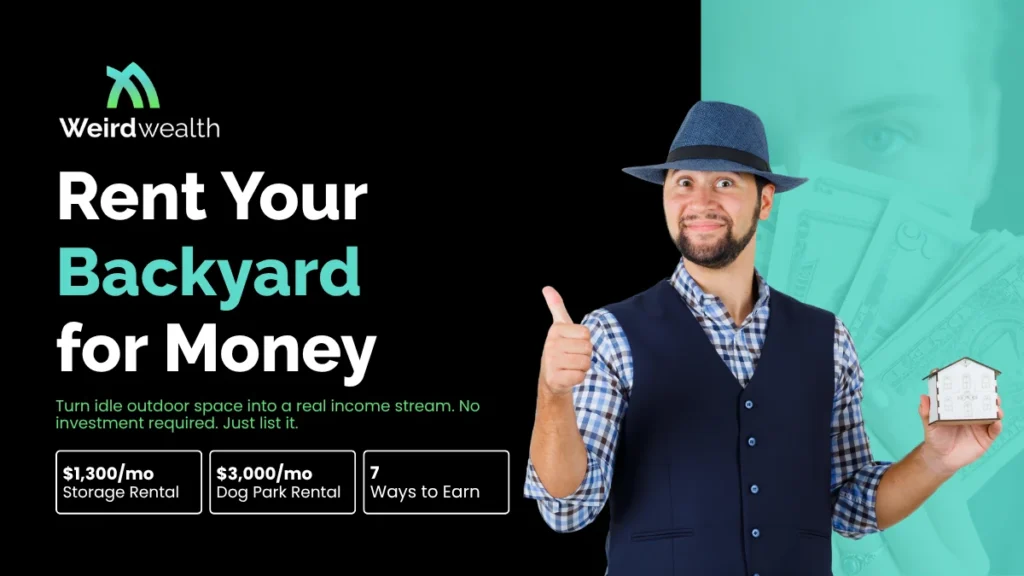 Rent Backyard for Money: The Easy Passive Income You Are Sitting On