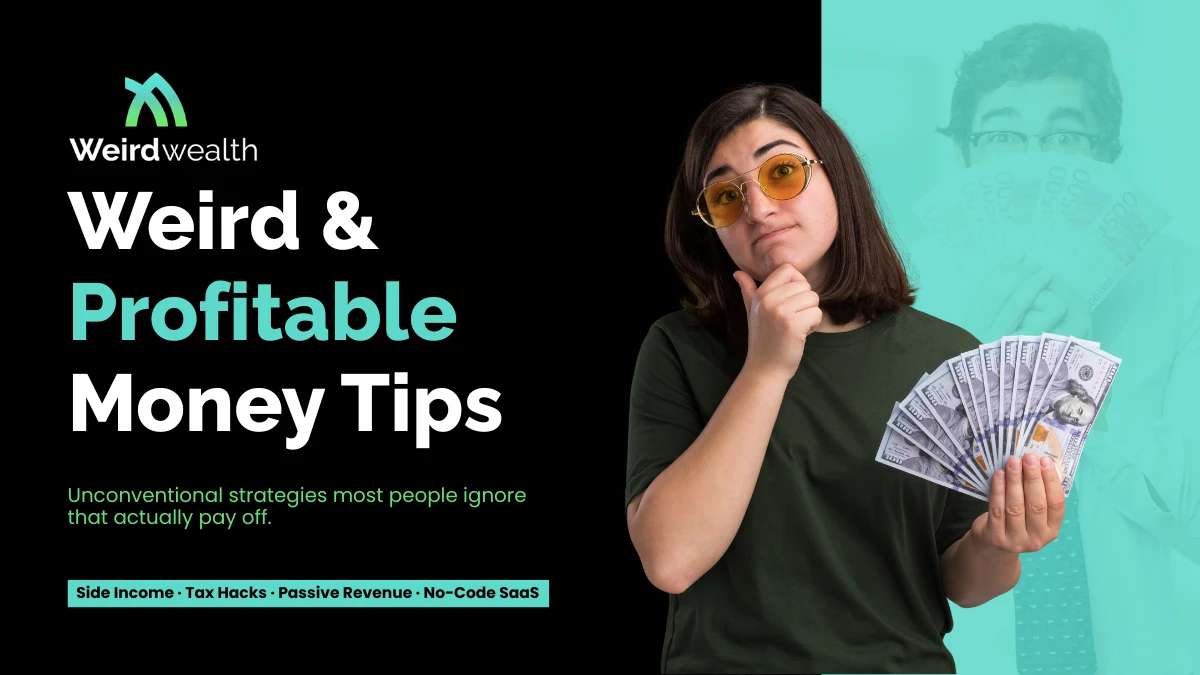 Weird & Profitable Money Tips