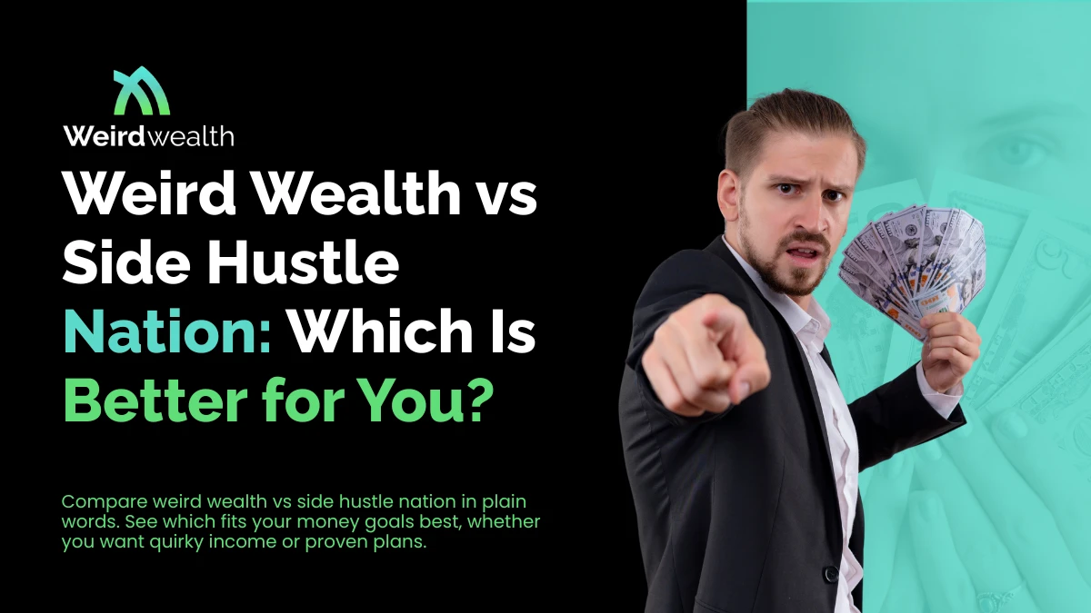 Weird Wealth vs Side Hustle Nation