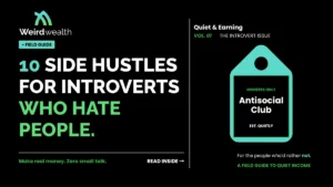 Side Hustles for Introverts Who Hate People