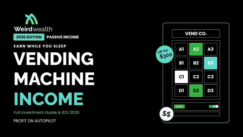 Vending Machine Passive Income: Full Investment Guide & ROI (2026)