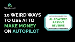 10 Weird Ways AI Helps People Make Money on Autopilot