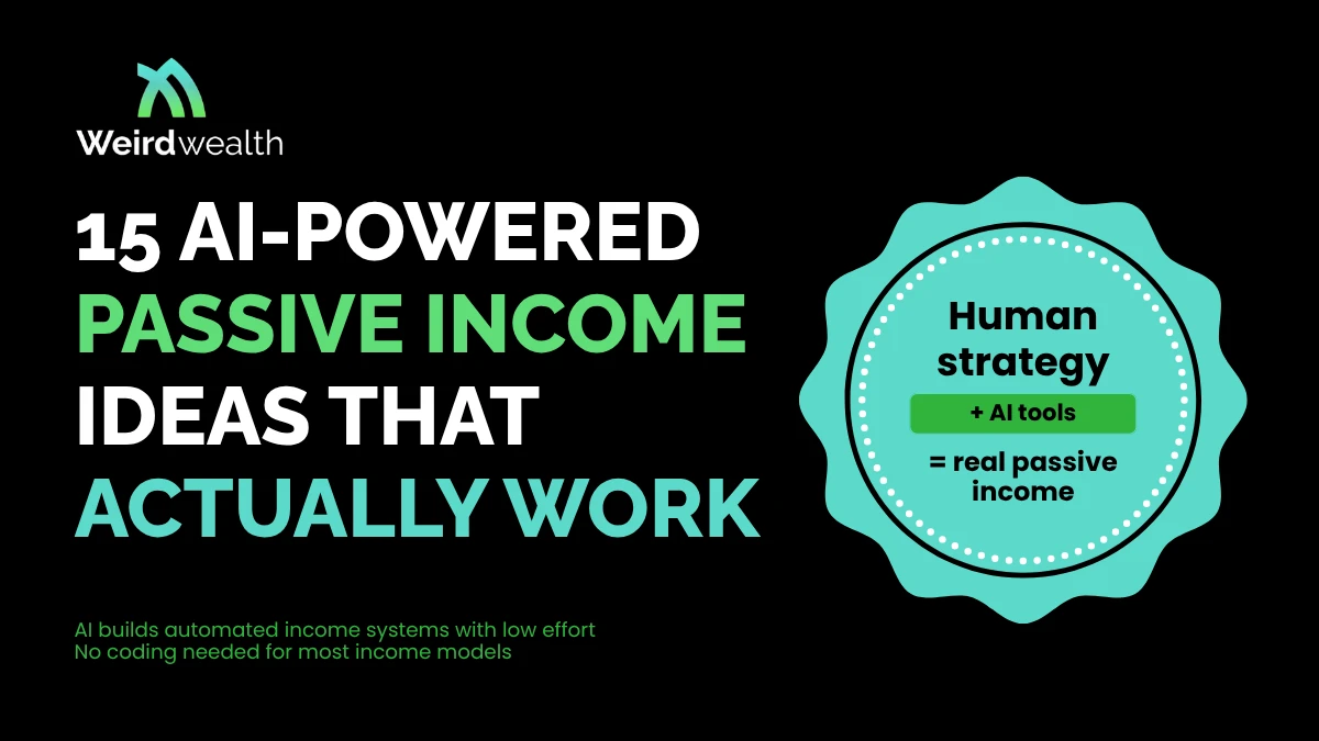 AI passive income ideas
