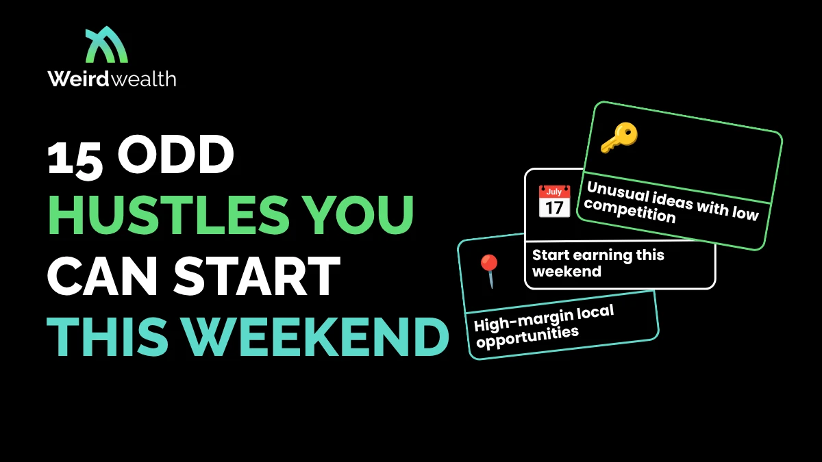 odd hustles start this weekend