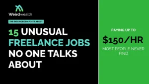weirdwealth.io | 15 Unusual Freelance Jobs No One Talks About (2026 Guide)